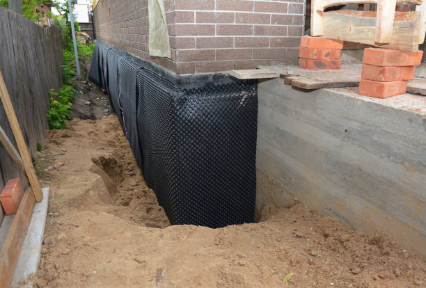 Crawl space vapor barrier installation in Poland, IN